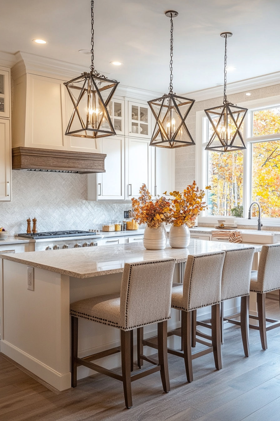 6. Fall Minimalist (Fall Kitchen Decor Ideas) - Fall Kitchen Decor Ideas