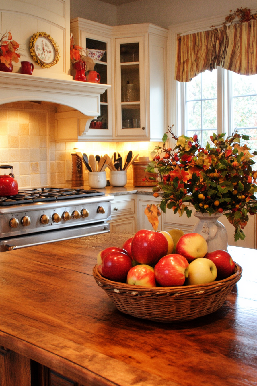 10. Autumn Orchard (Fall Kitchen Decor Ideas) - Fall Kitchen Decor Ideas