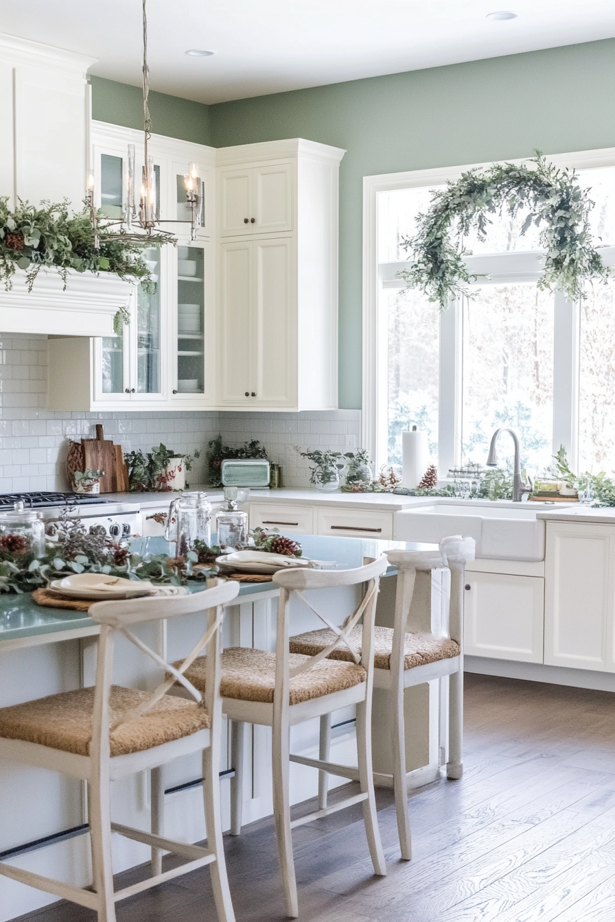 17. Frosted Forest (Fall Kitchen Decor Ideas) - Fall Kitchen Decor Ideas