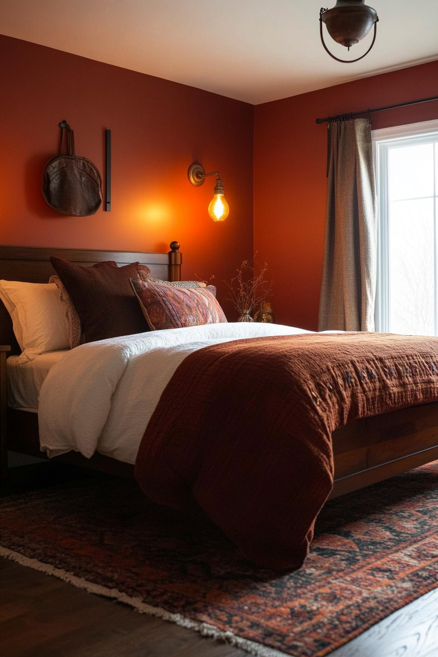 19. Ember Glow (Moody Bedroom Ideas) - Moody Bedroom Ideas