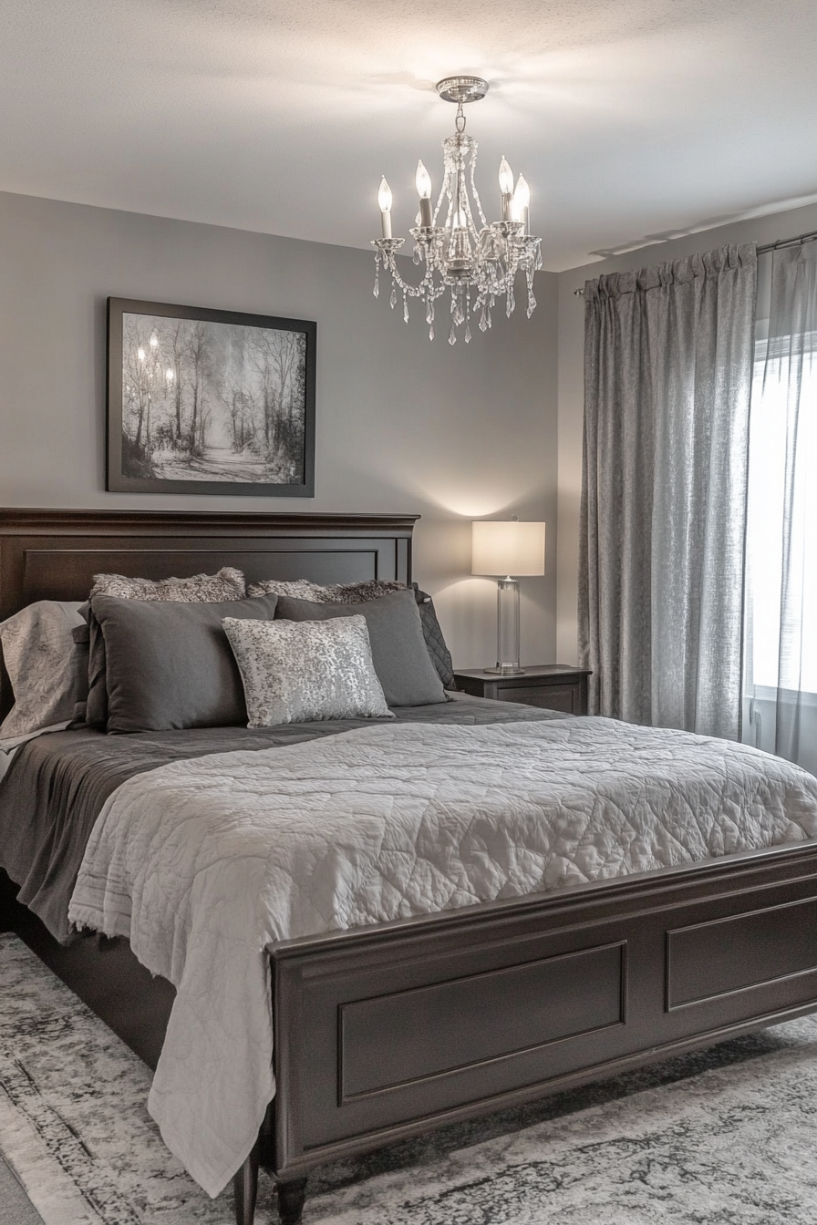 20. Silver Moonlight (Moody Bedroom Ideas) - Moody Bedroom Ideas