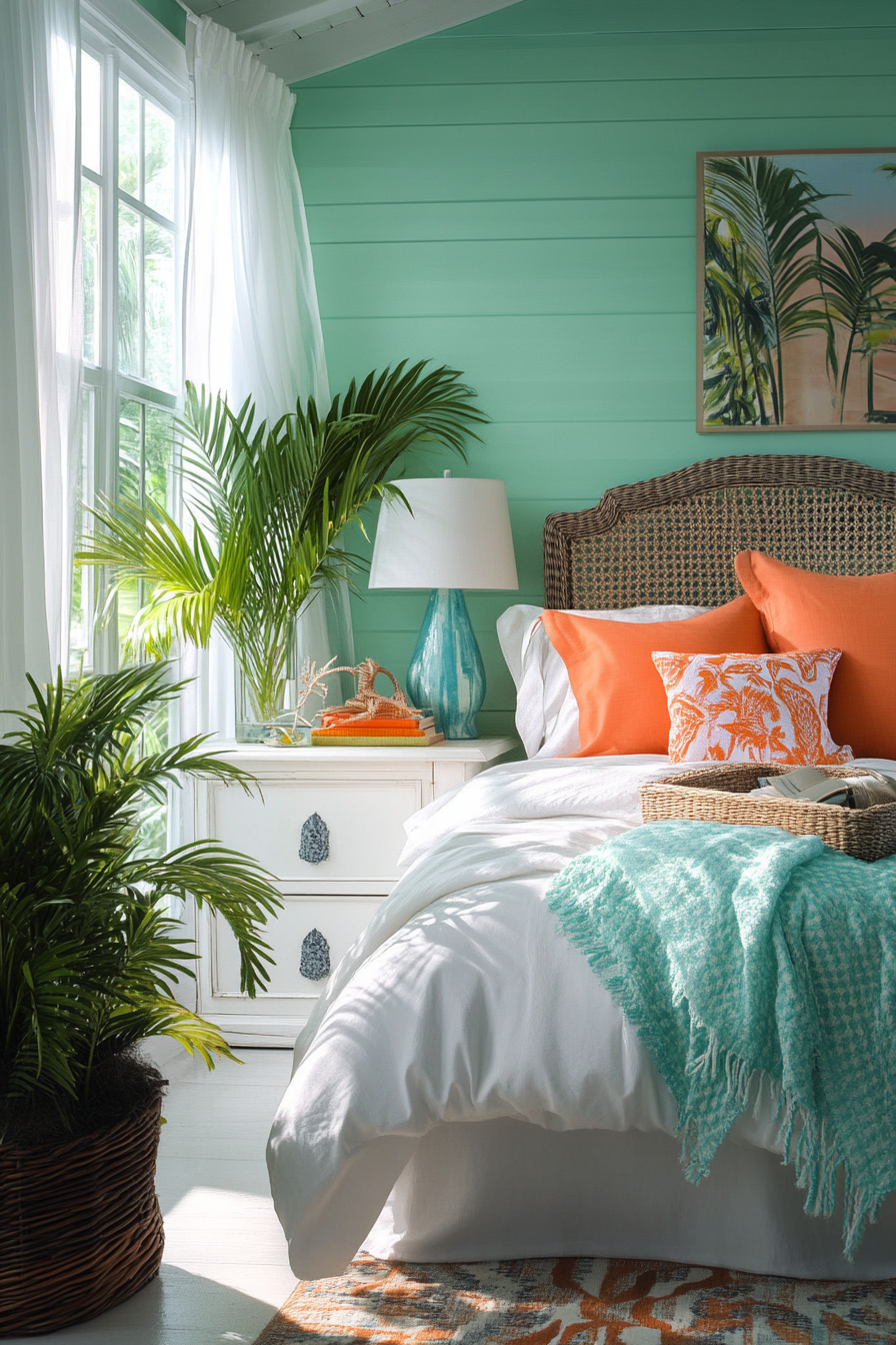 9. Tropical Breeze (Serene Bedroom Ideas) - Serene Bedroom Ideas