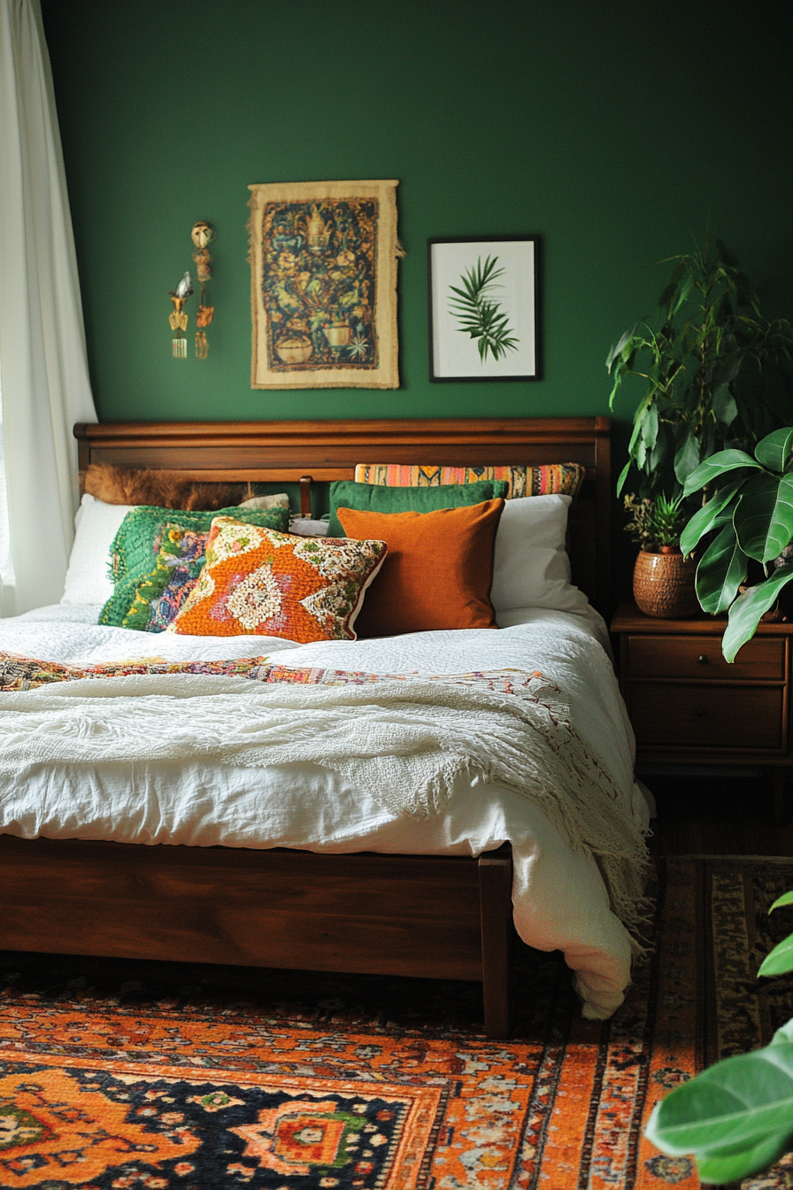 10. Boho Tranquility (Serene Bedroom Ideas) - Serene Bedroom Ideas