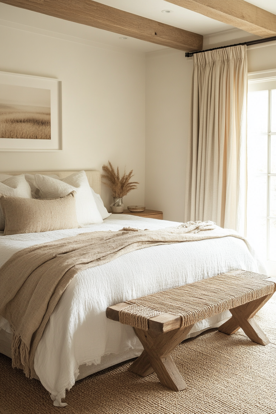 12. Warm Neutrals (Serene Bedroom Ideas) - Serene Bedroom Ideas