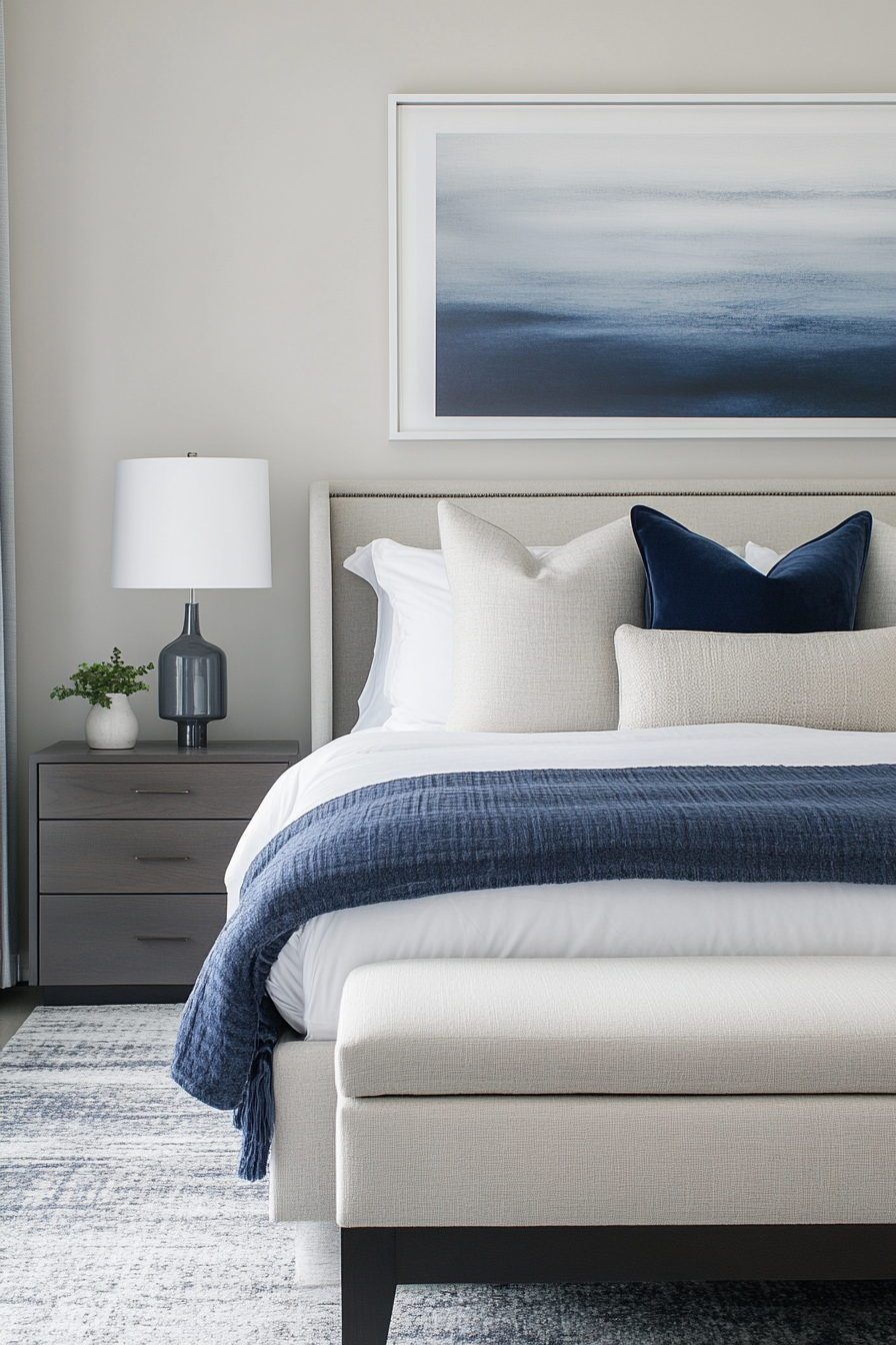 13. Contemporary Serenity (Serene Bedroom Ideas) - Serene Bedroom Ideas