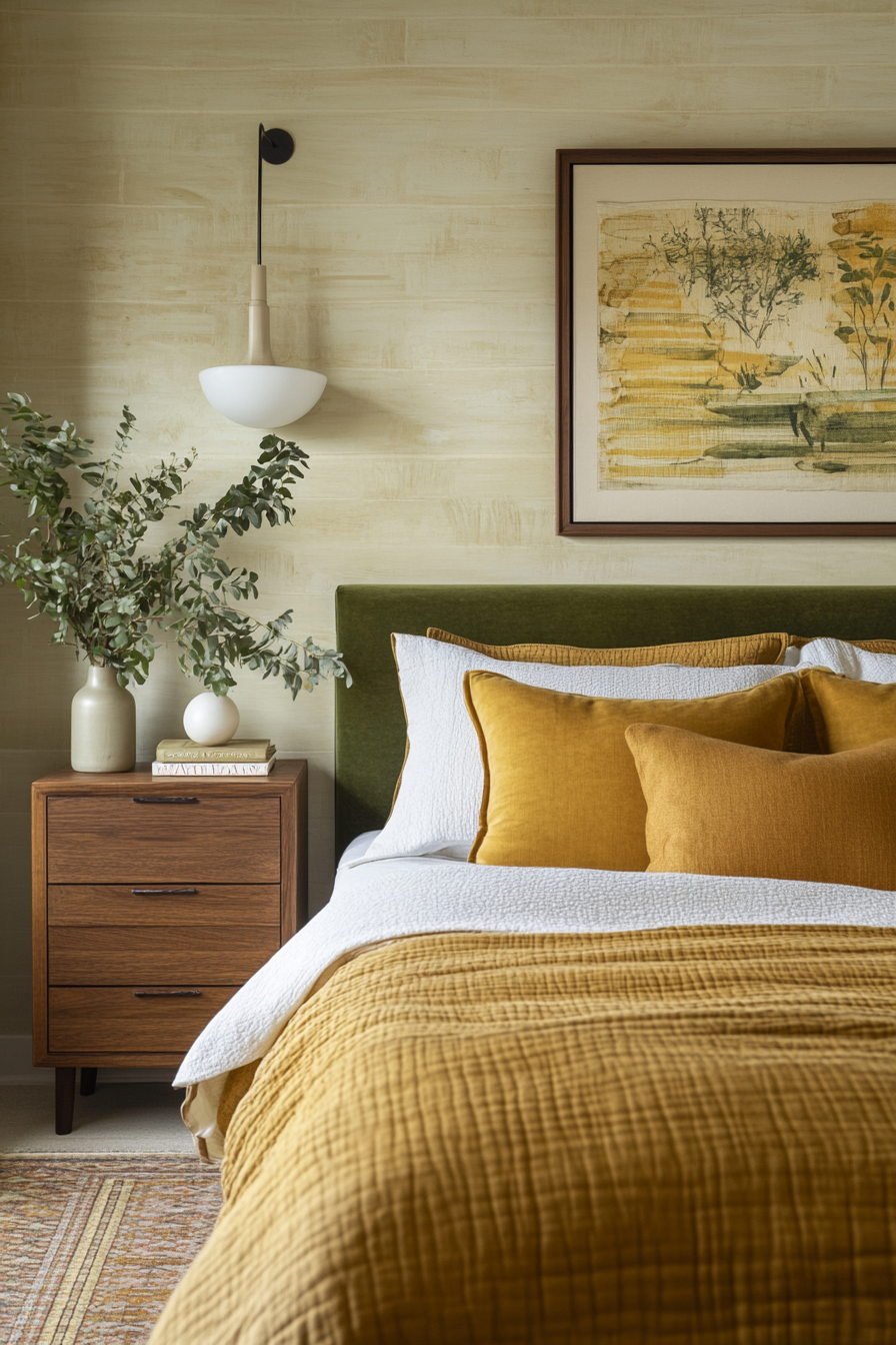 24. Mid-Century Revival (Serene Bedroom Ideas) - Serene Bedroom Ideas