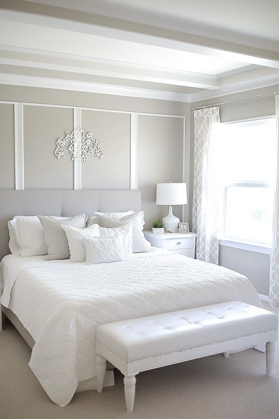 25. Soft Gray Haven (Serene Bedroom Ideas) - Serene Bedroom Ideas
