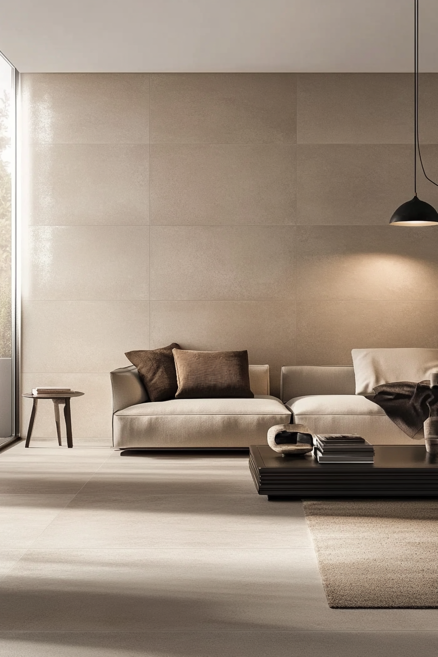 12. Earthy Taupe Bliss (Earth Tones Living Room Ideas) - Earth Tones Living Room Ideas