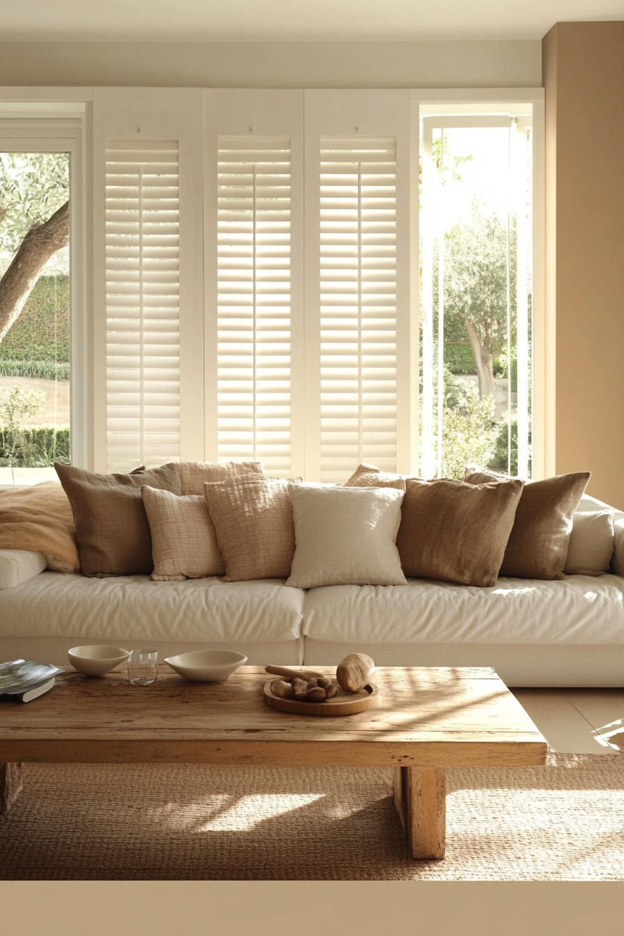 24. Biscotti Bliss (Earth Tones Living Room Ideas) - Earth Tones Living Room Ideas