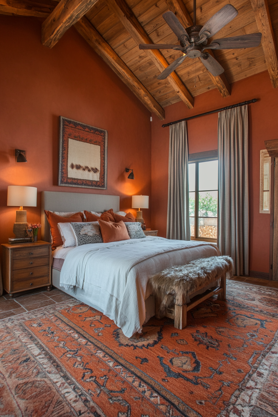 18. Claystone Charm (Earth Tones Bedroom Ideas) - Earth Tones Bedroom Ideas