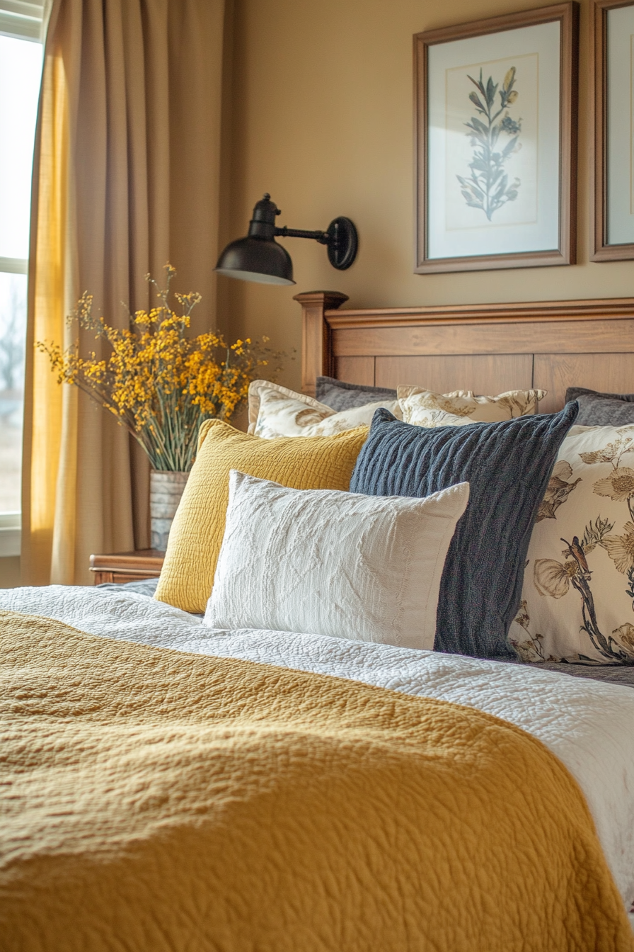 20. Warm Maple Enclave (Earth Tones Bedroom Ideas) - Earth Tones Bedroom Ideas