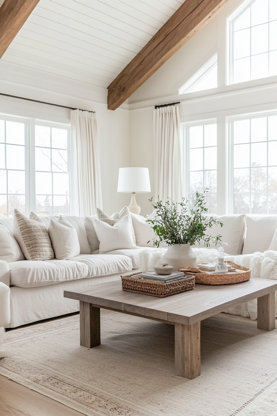 6. Modern Farmhouse (Country Living Room Ideas) - Country Living Room Ideas