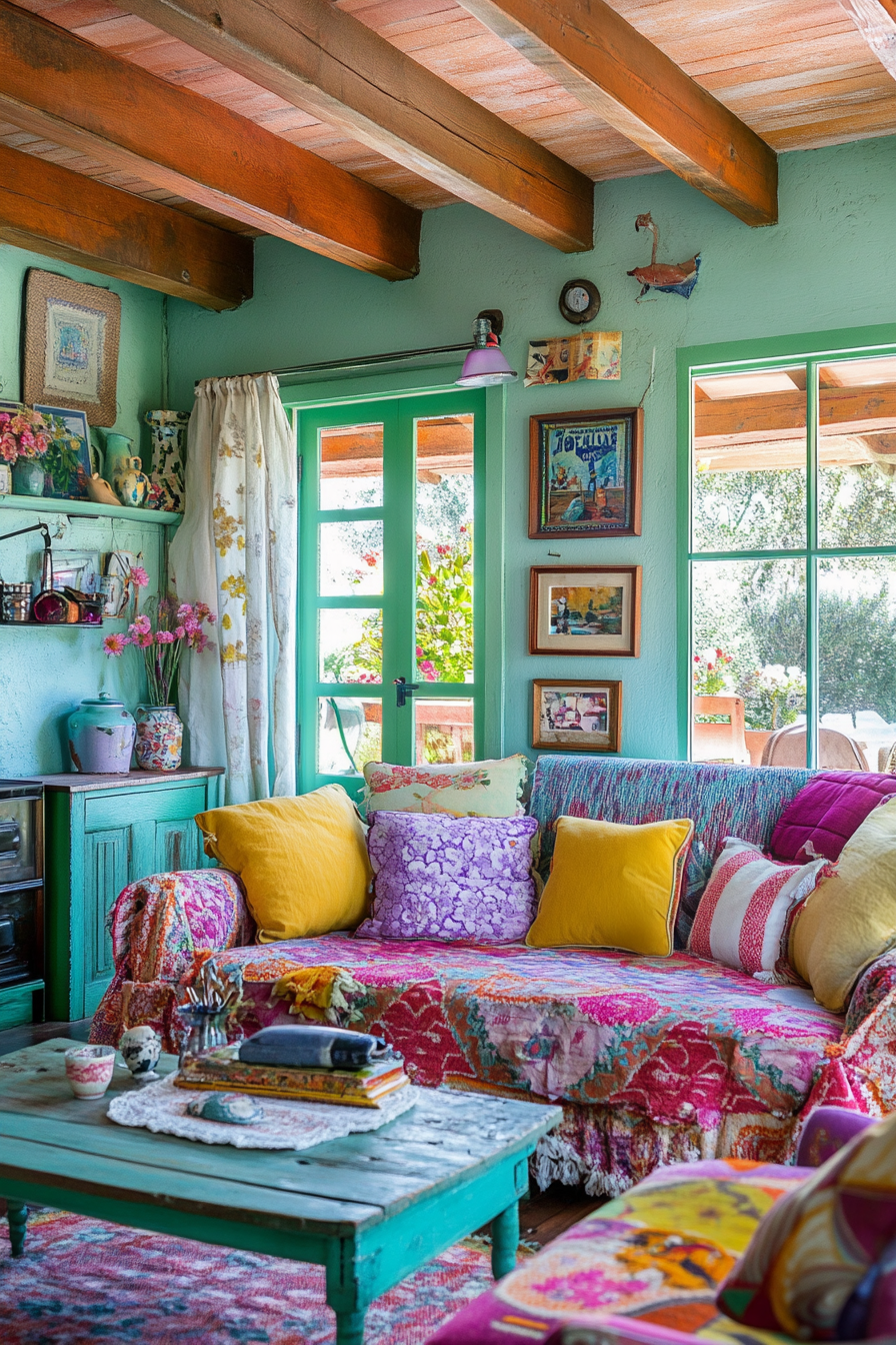 21. Whimsical Cottage (Country Living Room Ideas) - Country Living Room Ideas