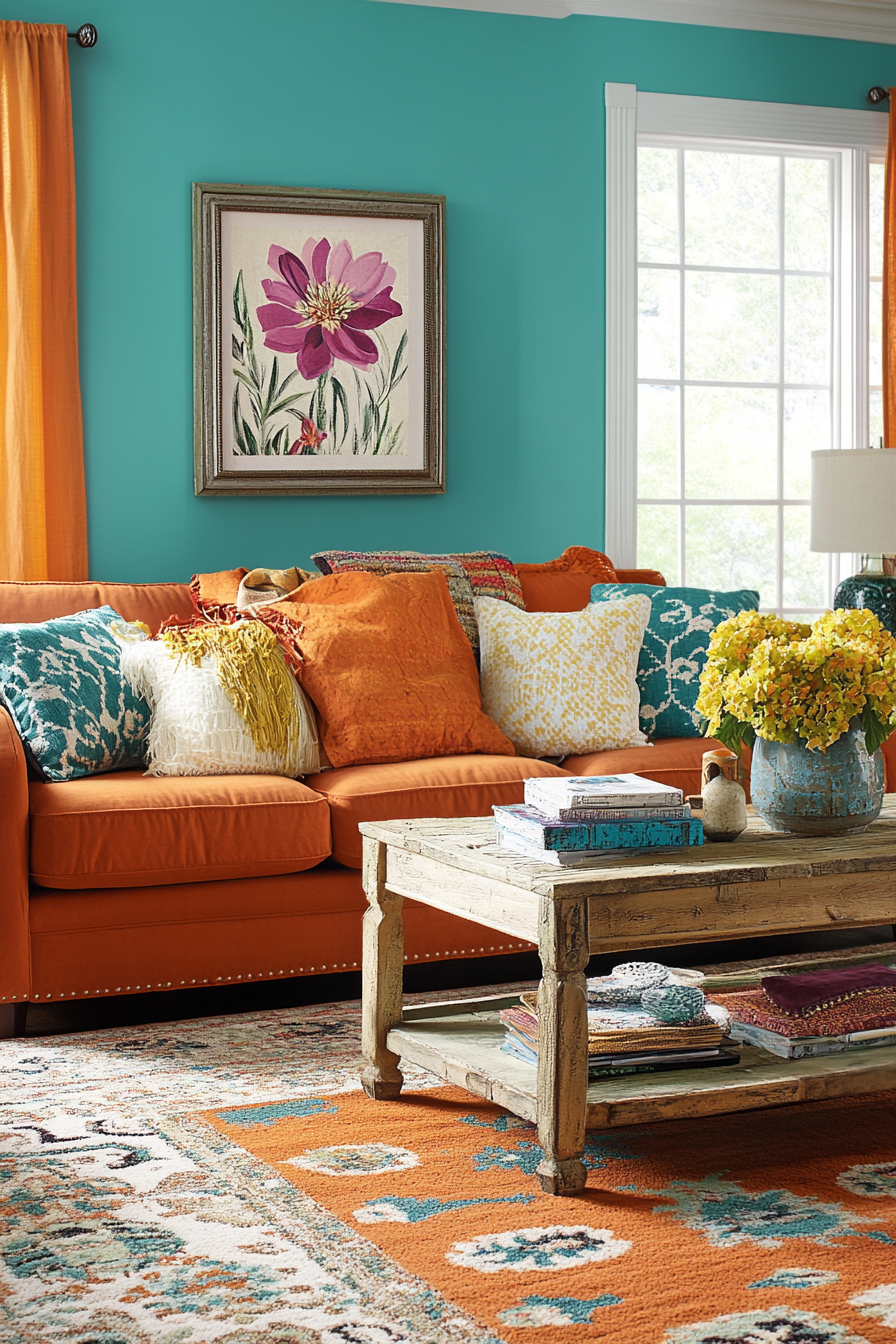 25. Eclectic Country (Country Living Room Ideas) - Country Living Room Ideas