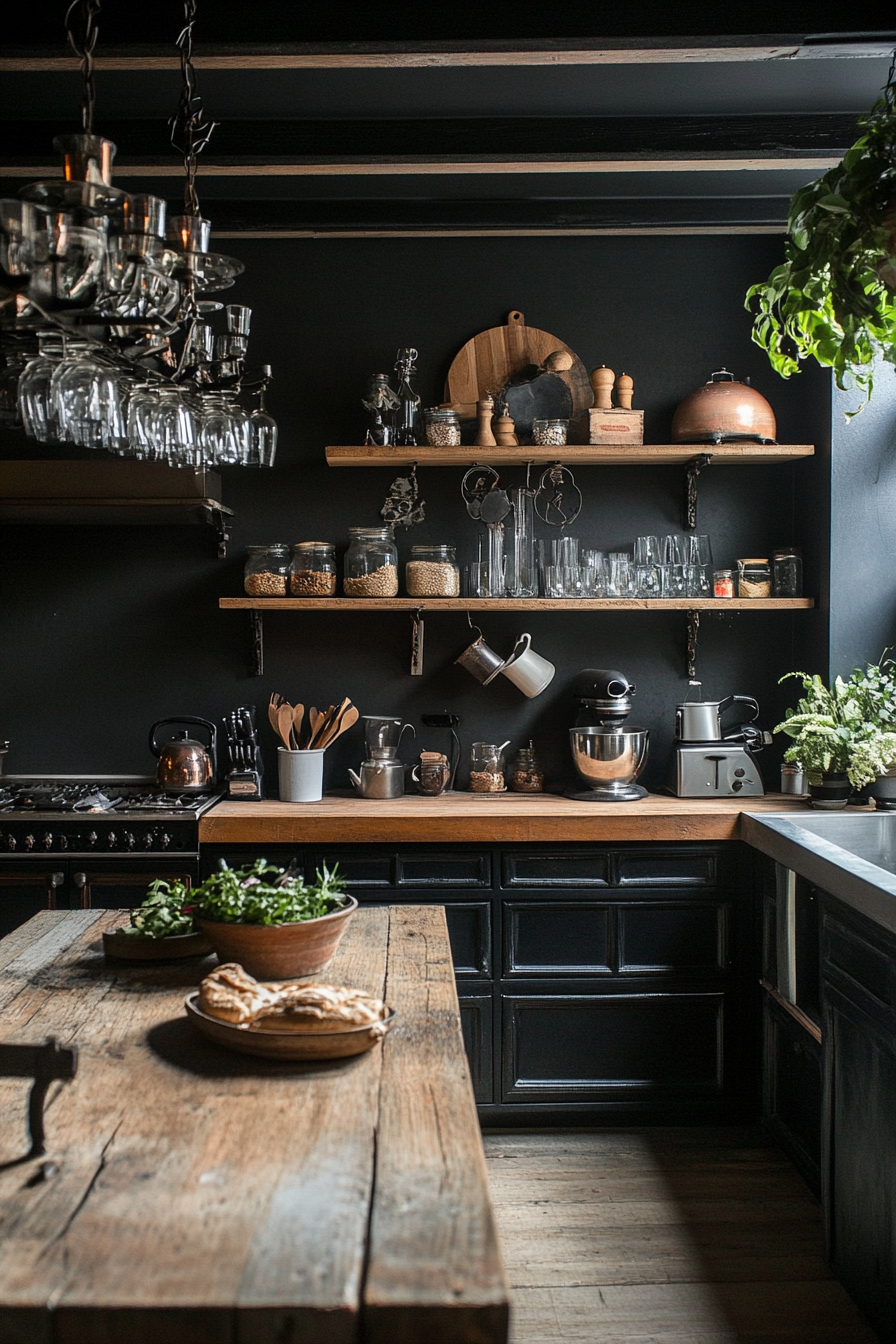 3. Rustic Urban Charm (Industrial Kitchen Ideas) - Industrial Kitchen Ideas