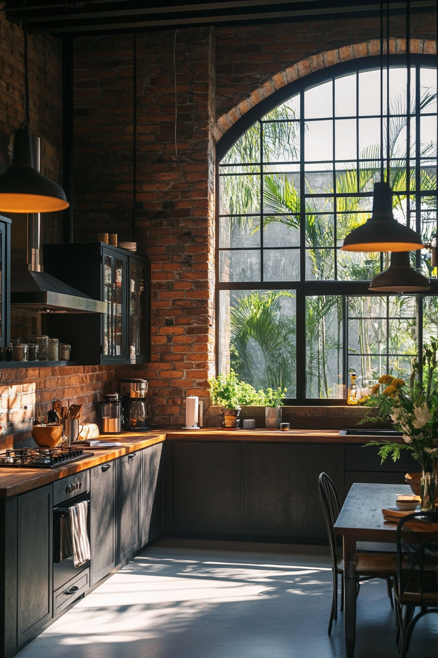 8. Industrial Loft Style (Industrial Kitchen Ideas) - Industrial Kitchen Ideas