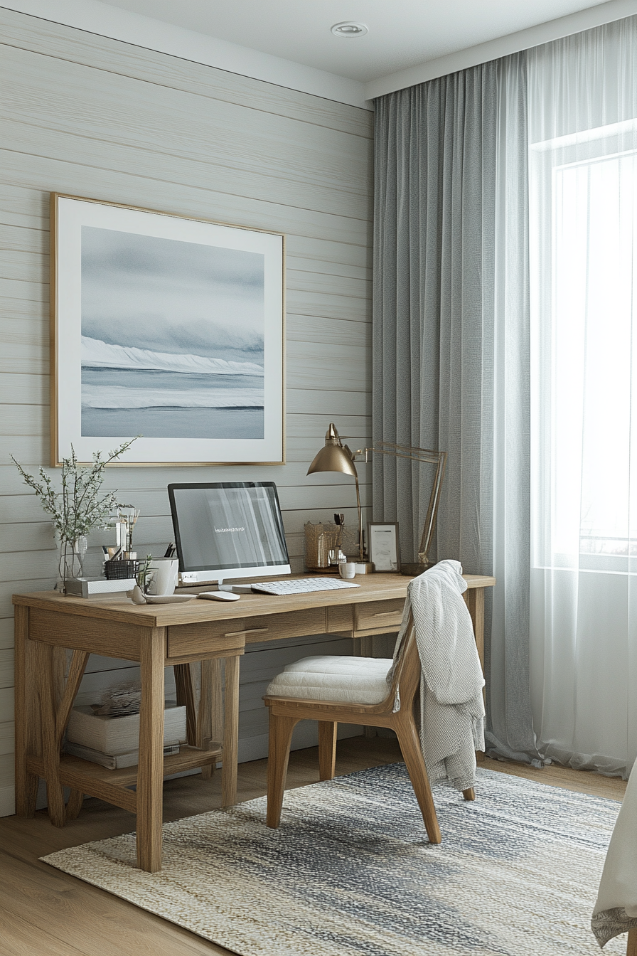 6. Scandinavian Serenity (Home Office Bedroom Ideas) - Home Office Bedroom Ideas