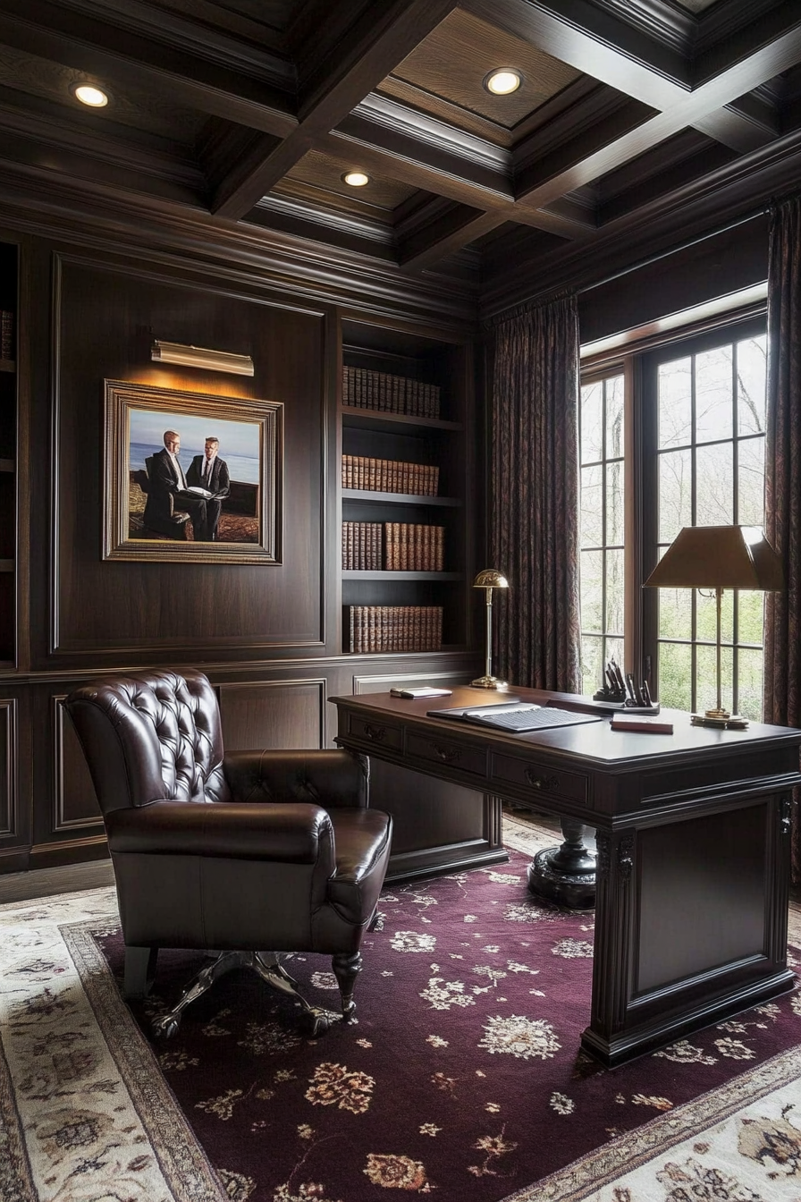 16. Classic Executive (Small Office Ideas) - Small Office Ideas