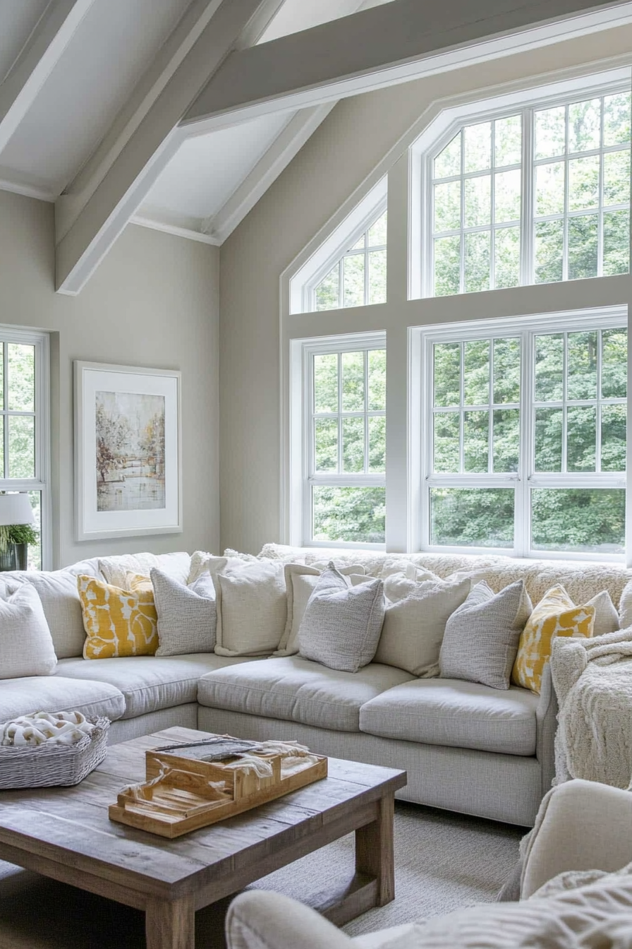 26. Family-Friendly Functionality (Light Gray Living Room Ideas) - Light Gray Living Room Ideas