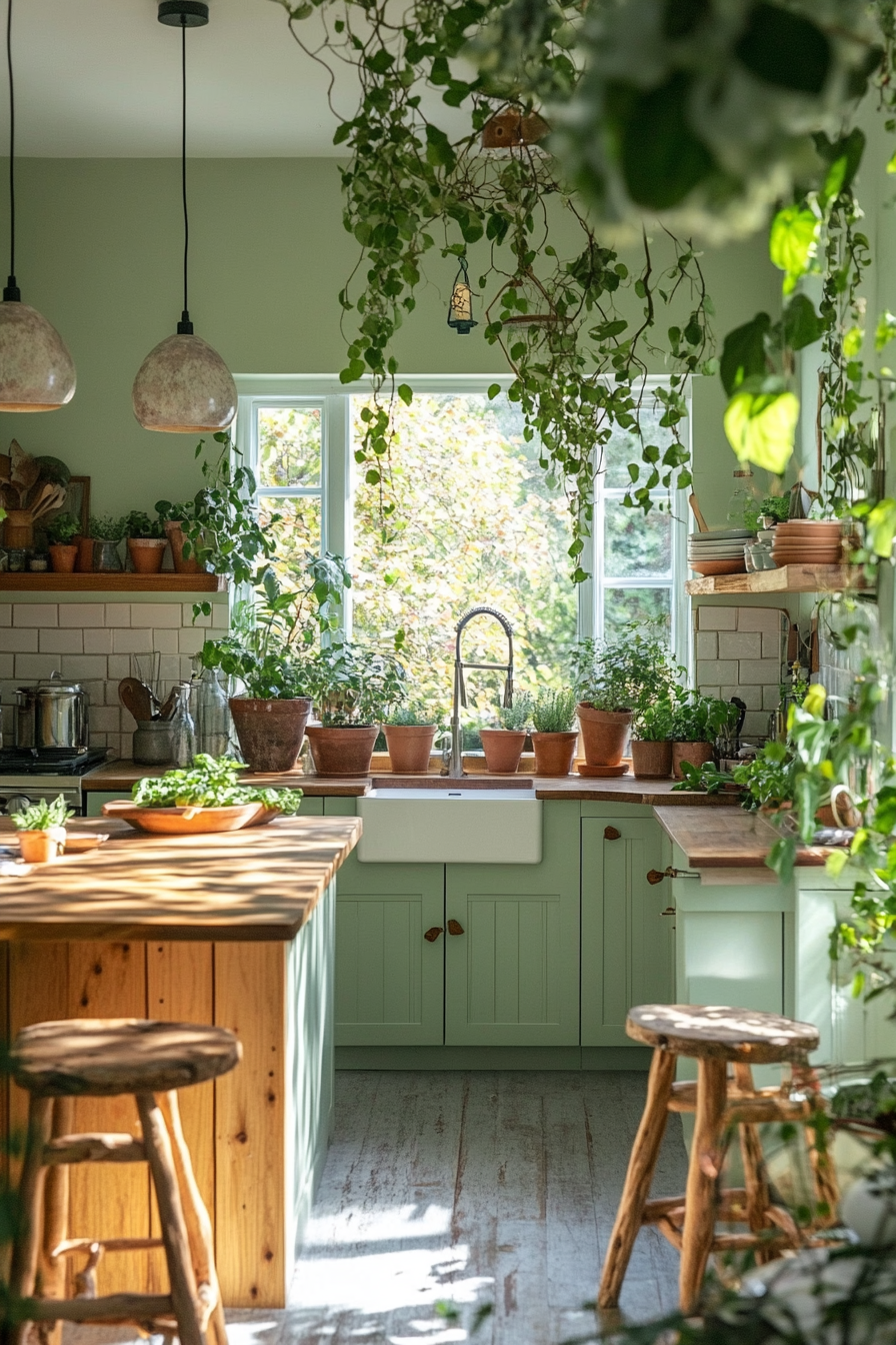 4. Botanical Bliss (Boho Kitchen Ideas) - Boho Kitchen Ideas