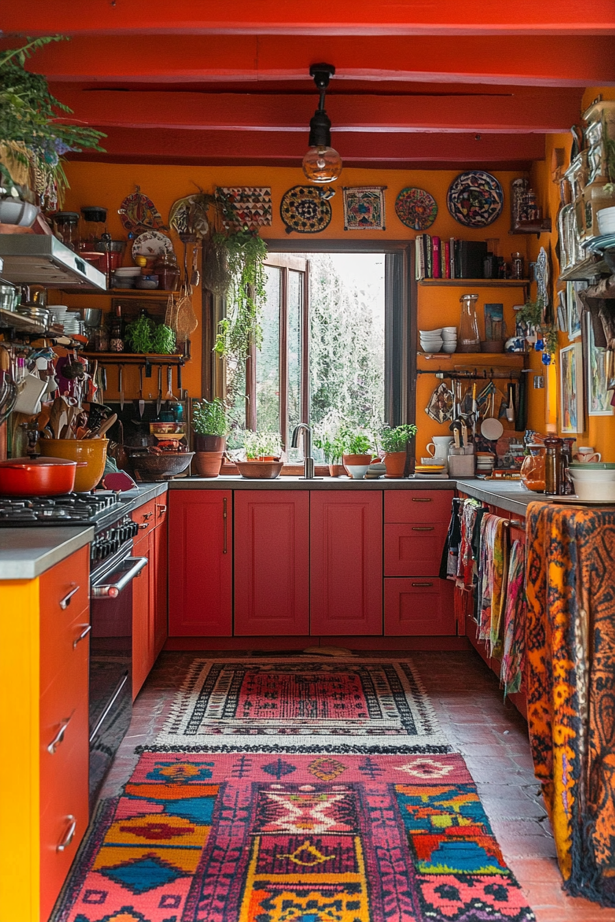 9. Colorful Maximalism (Boho Kitchen Ideas) - Boho Kitchen Ideas