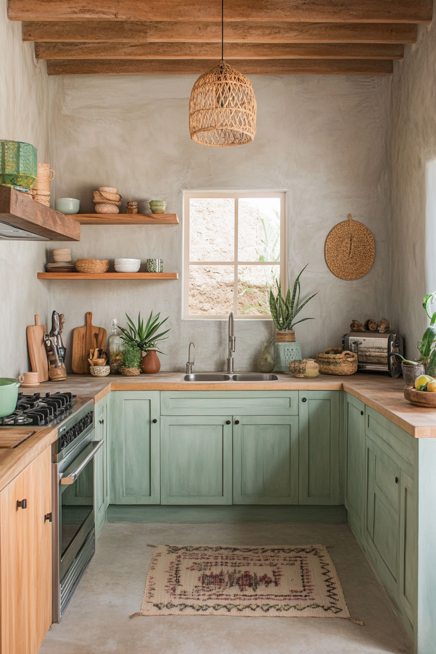 14. Zen Boho (Boho Kitchen Ideas) - Boho Kitchen Ideas