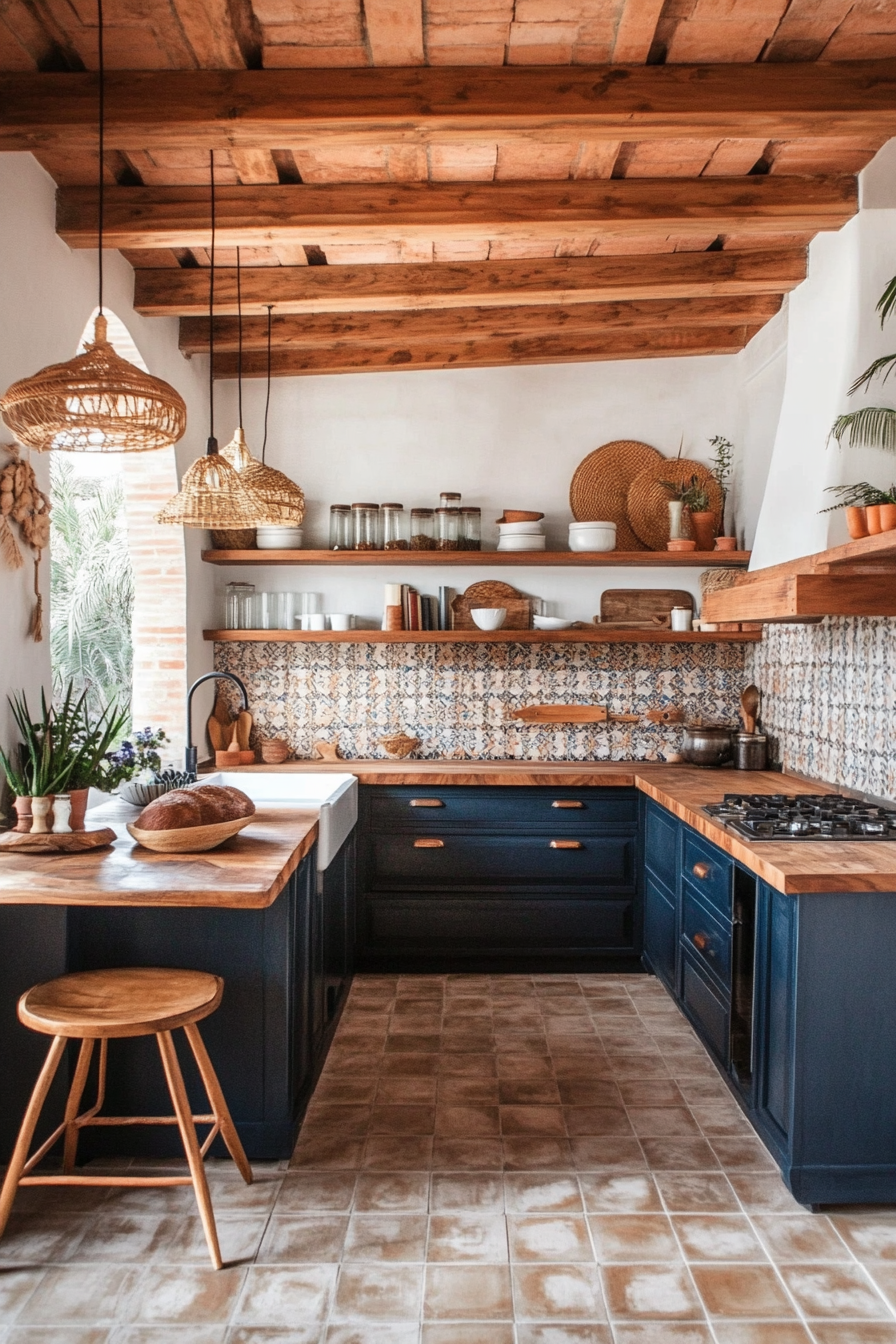 15. Mediterranean Boho (Boho Kitchen Ideas) - Boho Kitchen Ideas