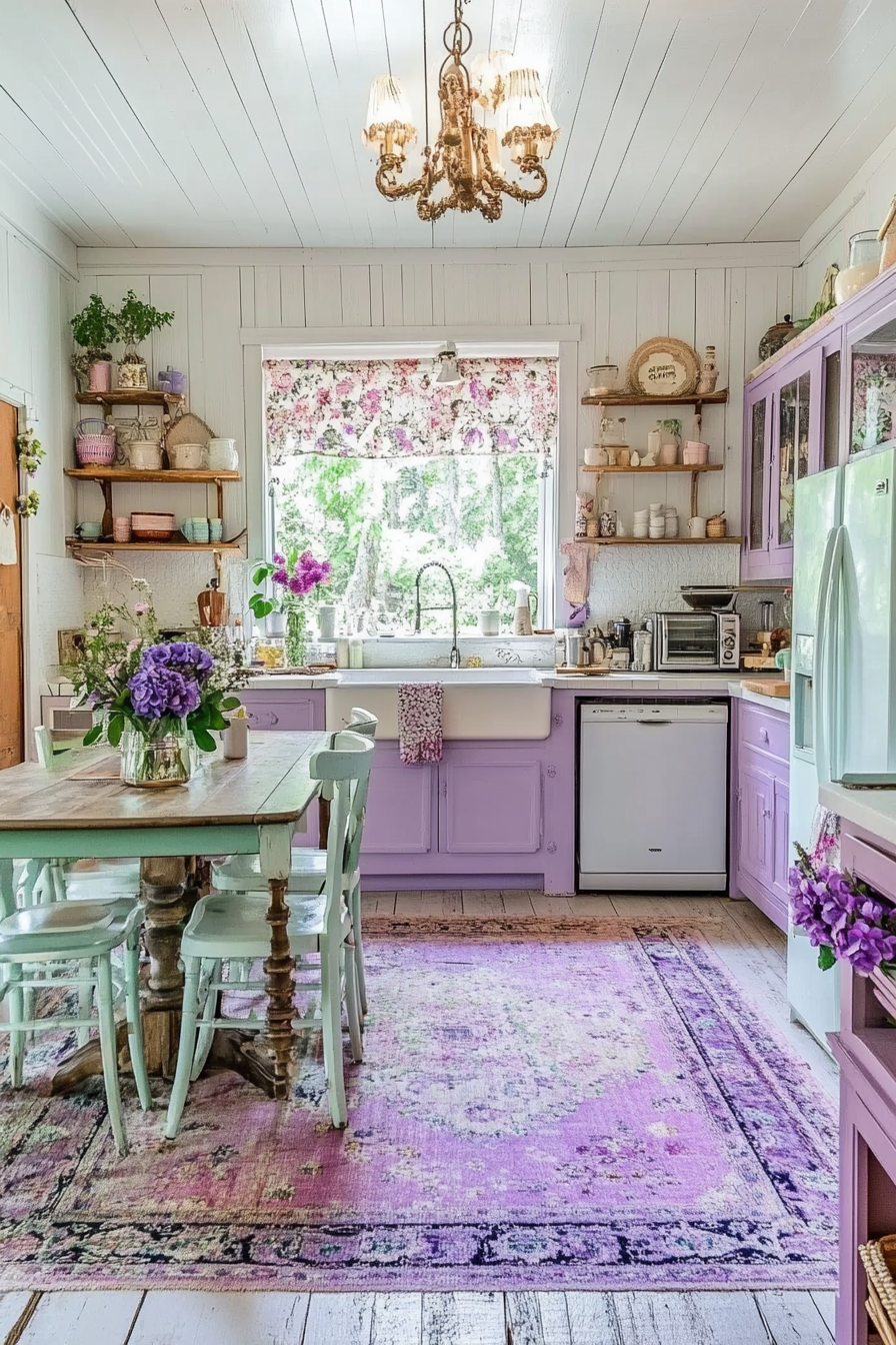 25. Cottage Boho (Boho Kitchen Ideas) - Boho Kitchen Ideas
