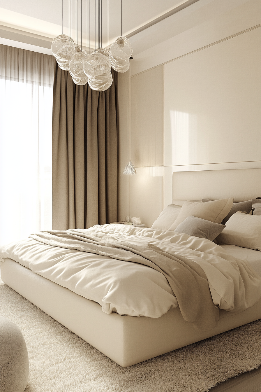 3. Modern Elegance (Cream Color Bedroom Ideas) - Cream Color Bedroom Ideas