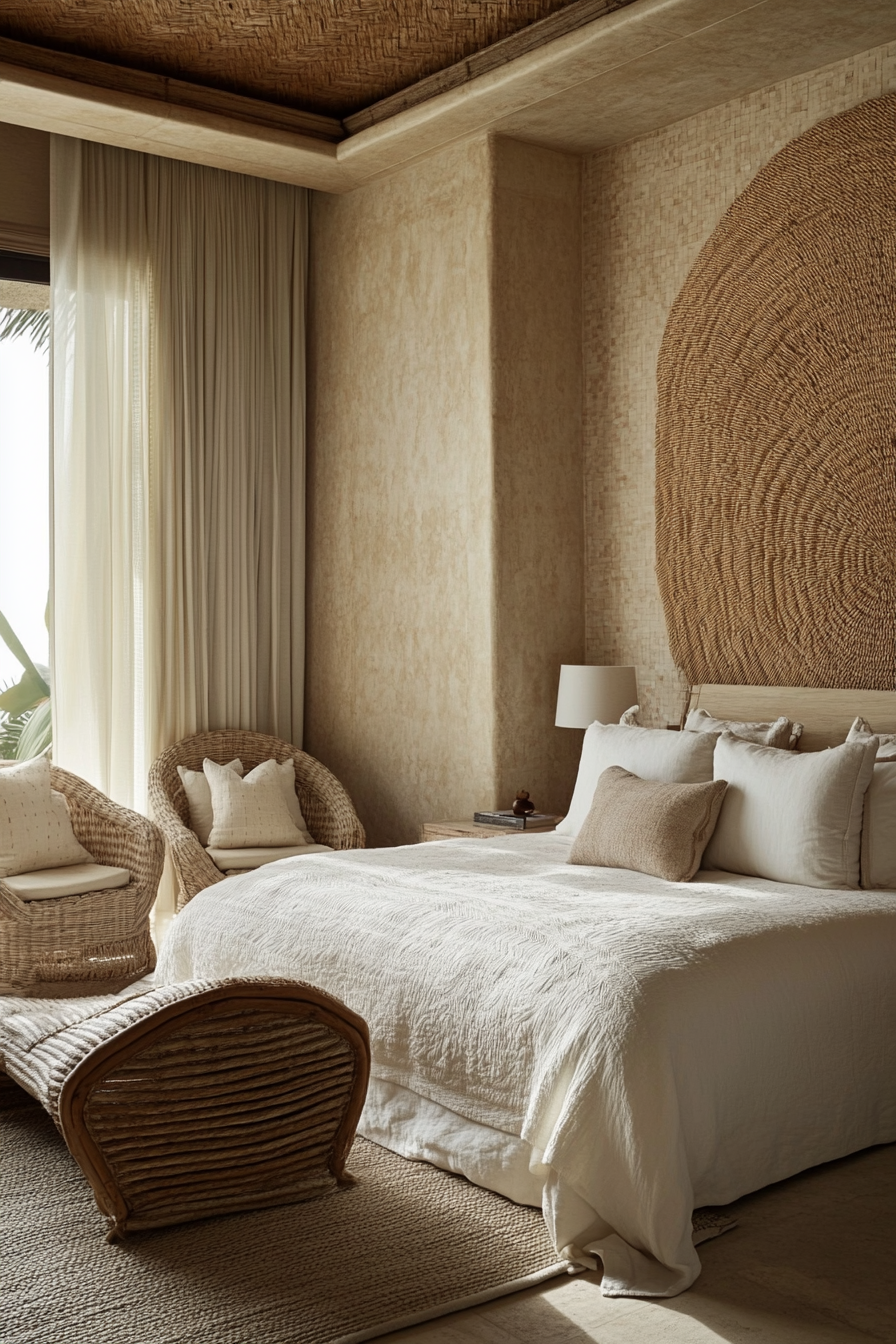 13. Zen Retreat (Cream Color Bedroom Ideas) - Cream Color Bedroom Ideas