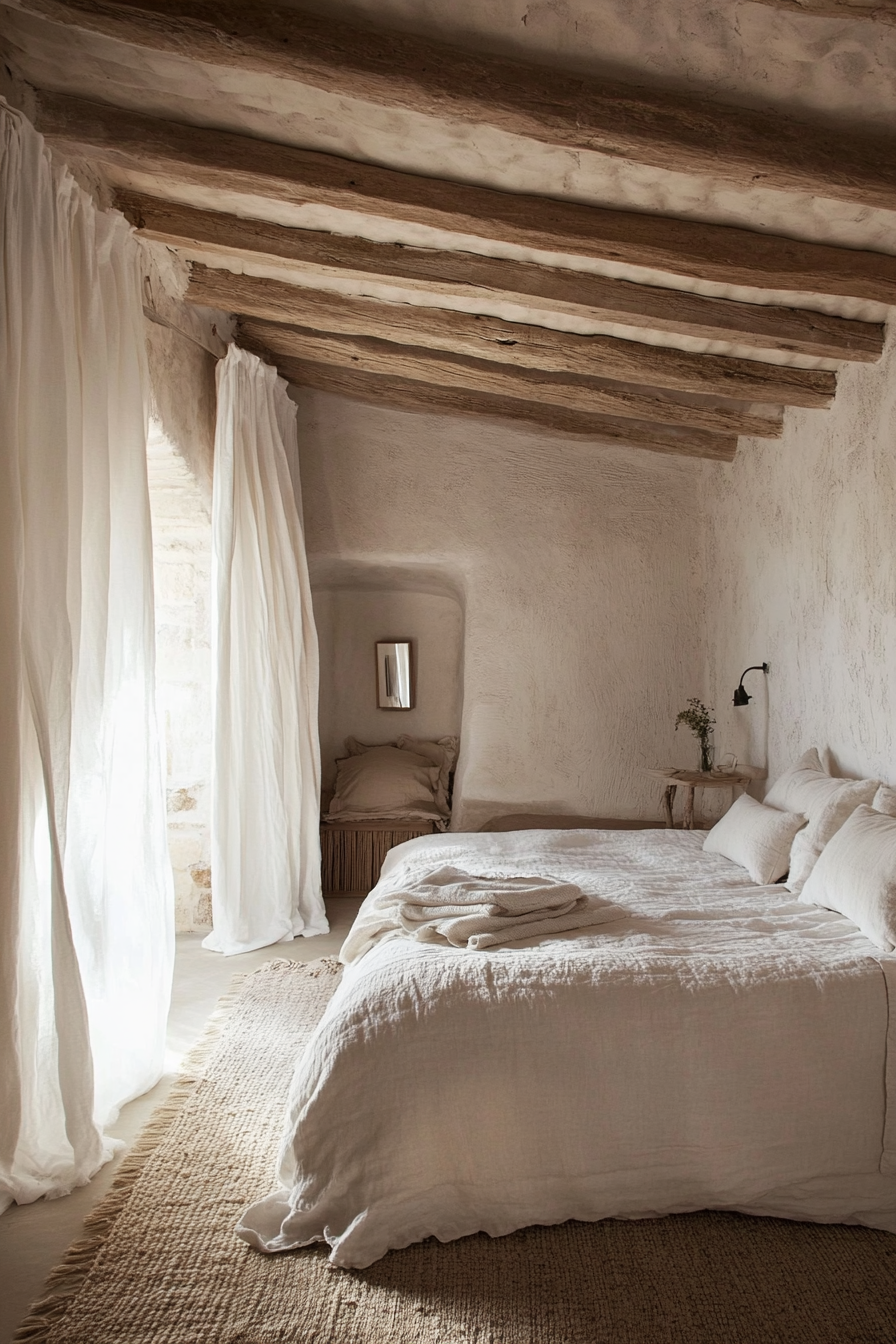 18. Romantic Escape (Cream Color Bedroom Ideas) - Cream Color Bedroom Ideas