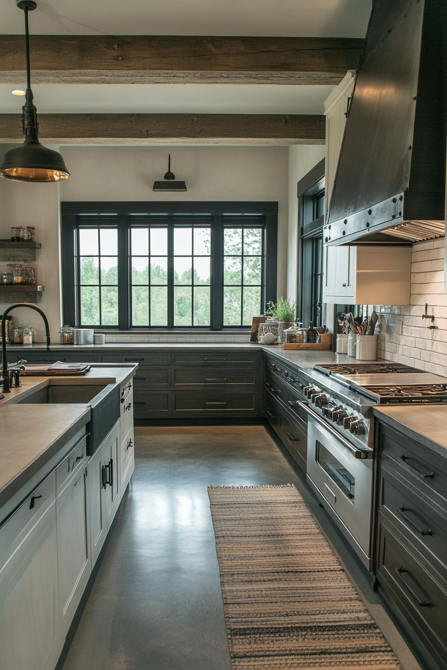 9. Urban Loft (Long Kitchen Ideas) - Long Kitchen Ideas