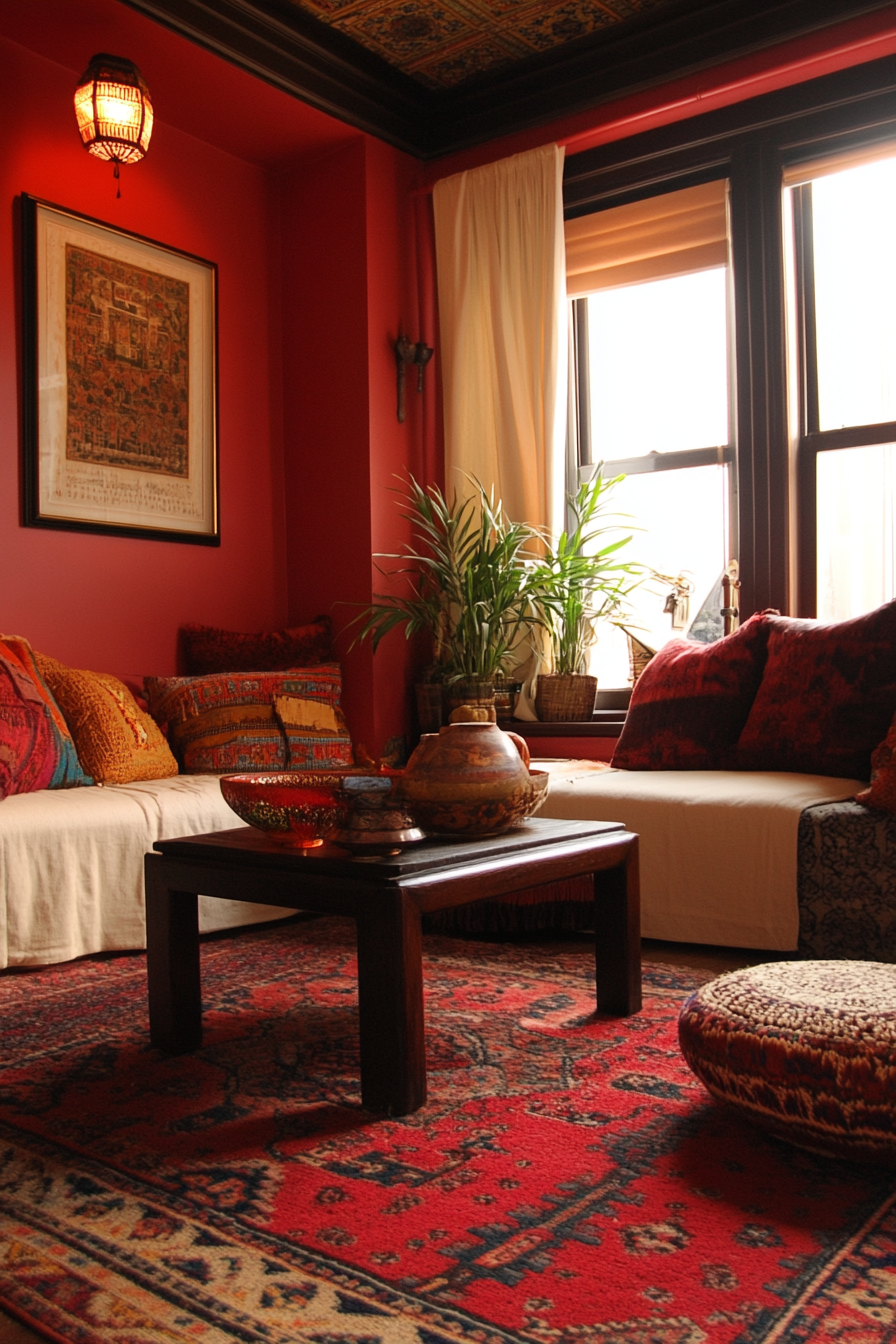 13. Spice Market (Red Living Room Ideas) - Red Living Room Ideas