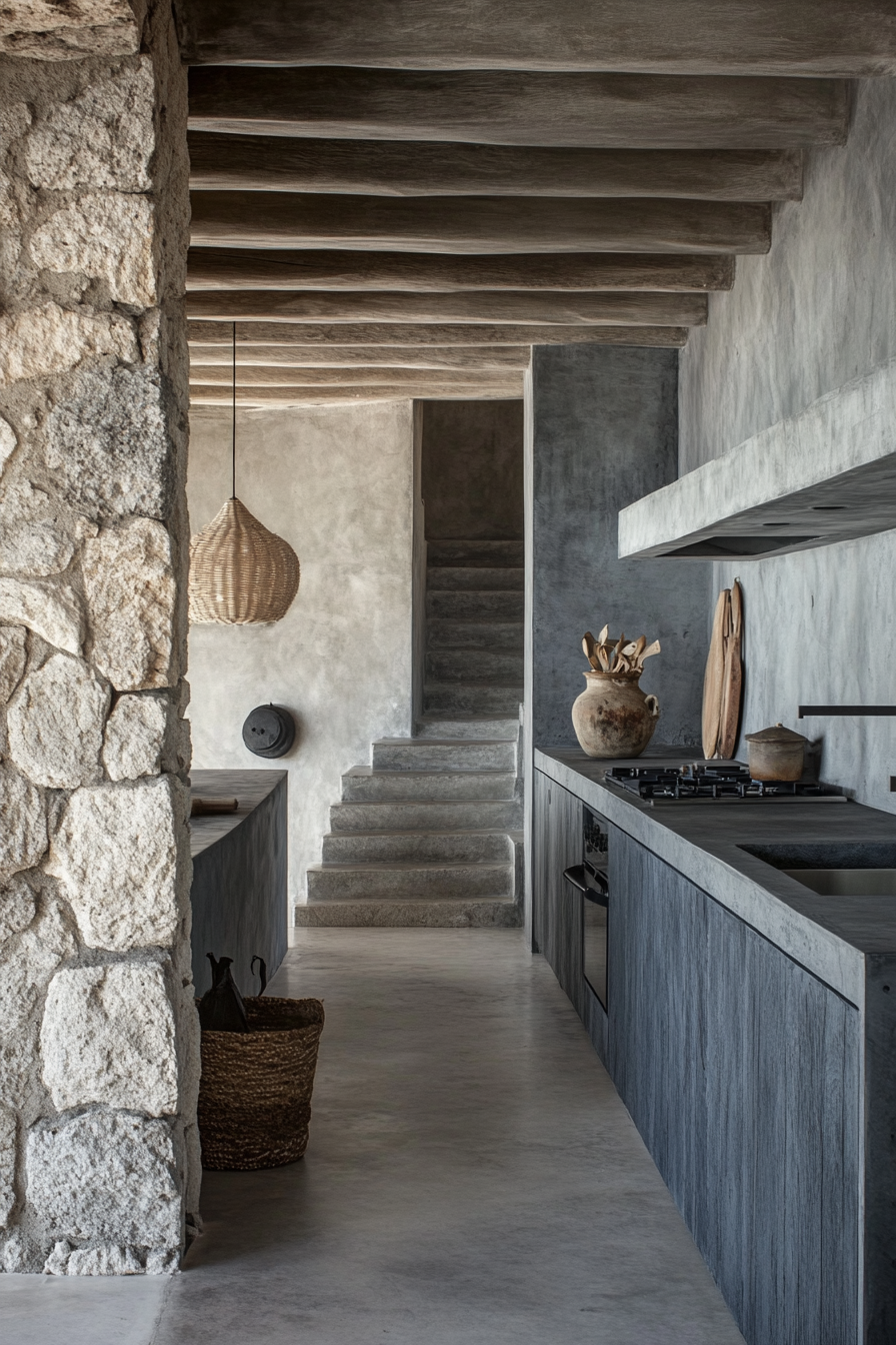 18. Marine Blue and Flint Gray Balance (Blue And Gray Kitchen Ideas) - Blue And Gray Kitchen Ideas