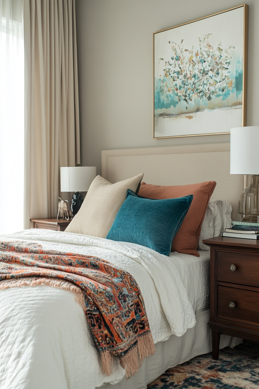 12. Eclectic Collector (Bedroom Office Ideas) - Bedroom Office Ideas