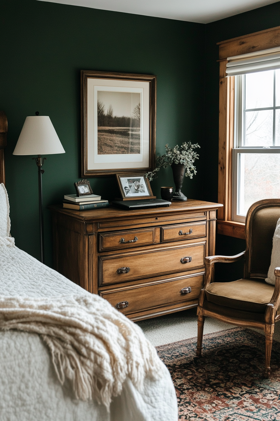 22. Classic Elegance (Bedroom Office Ideas) - Bedroom Office Ideas