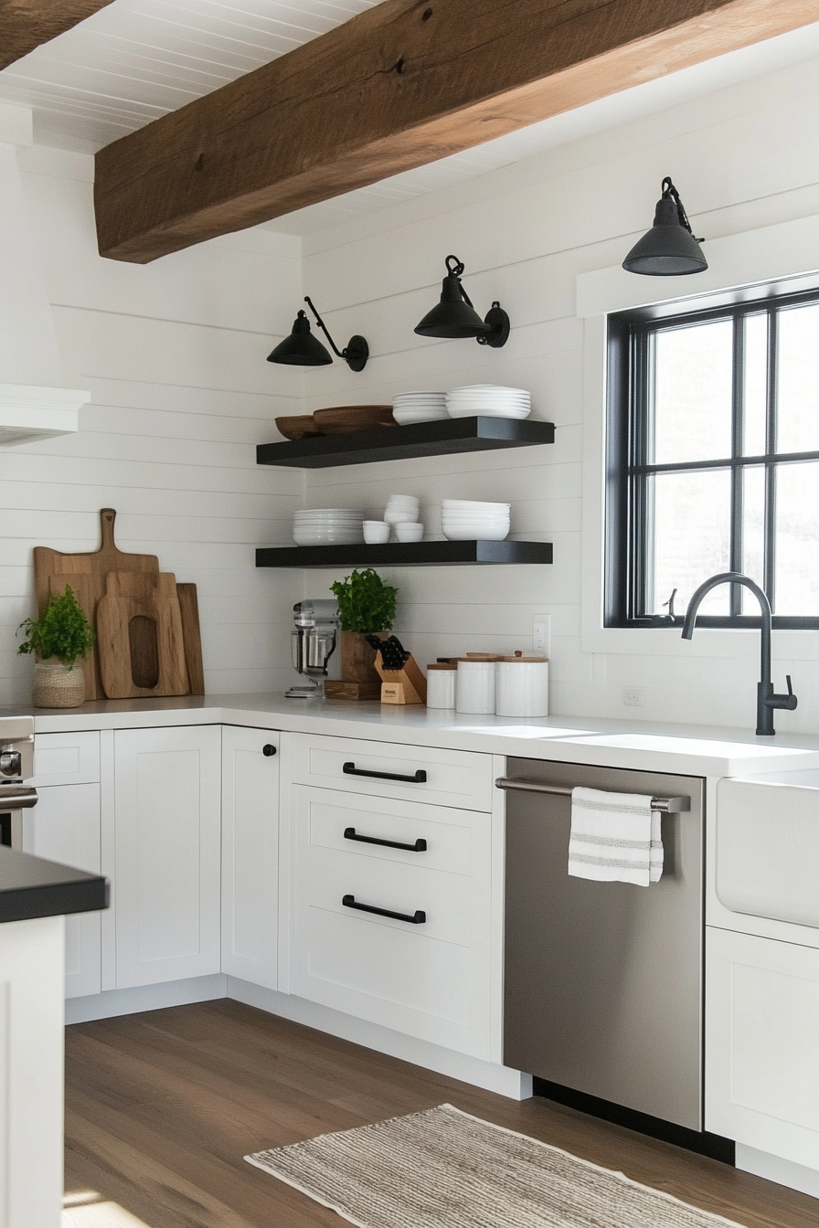 4. Scandinavian Simplicity (Black And White Kitchen Ideas) - Black And White Kitchen Ideas
