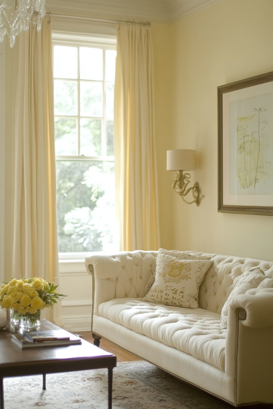 5. Pale Daffodil (Yellow Living Room Ideas) - Yellow Living Room Ideas