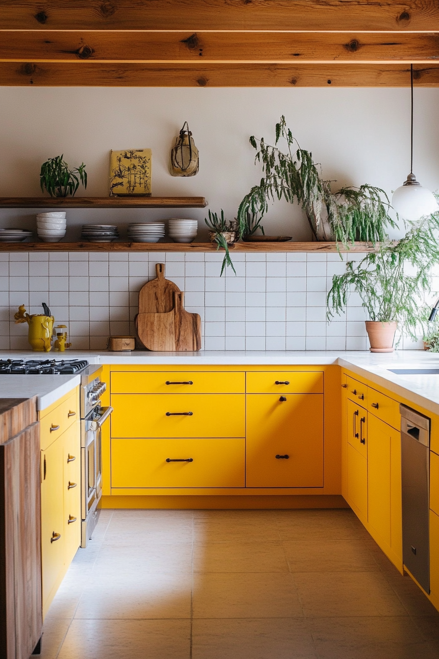 9. Sunshine Yellow (Beautiful Kitchen Ideas) - Beautiful Kitchen Ideas