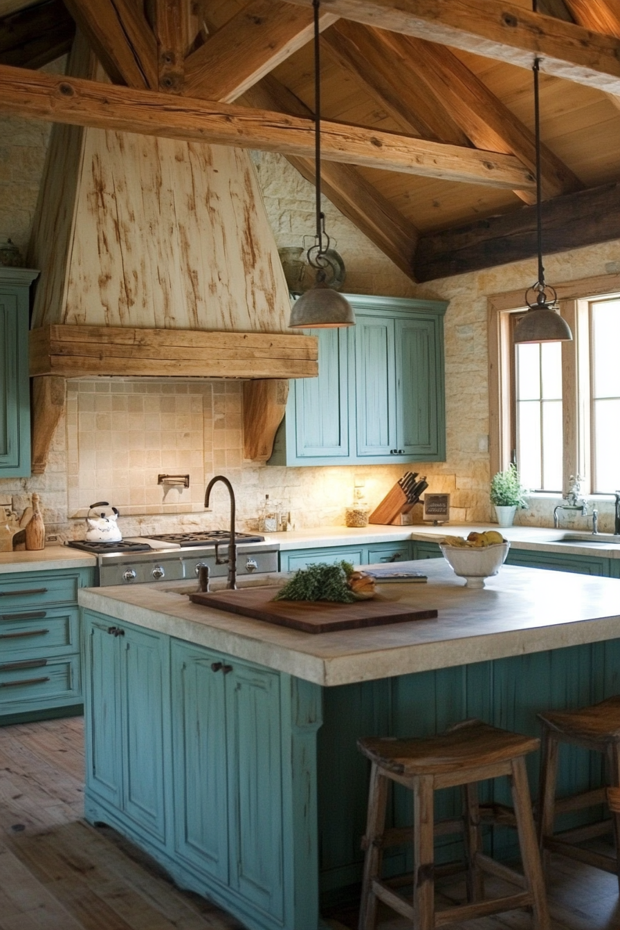 10. Tranquil Teal (Beautiful Kitchen Ideas) - Beautiful Kitchen Ideas