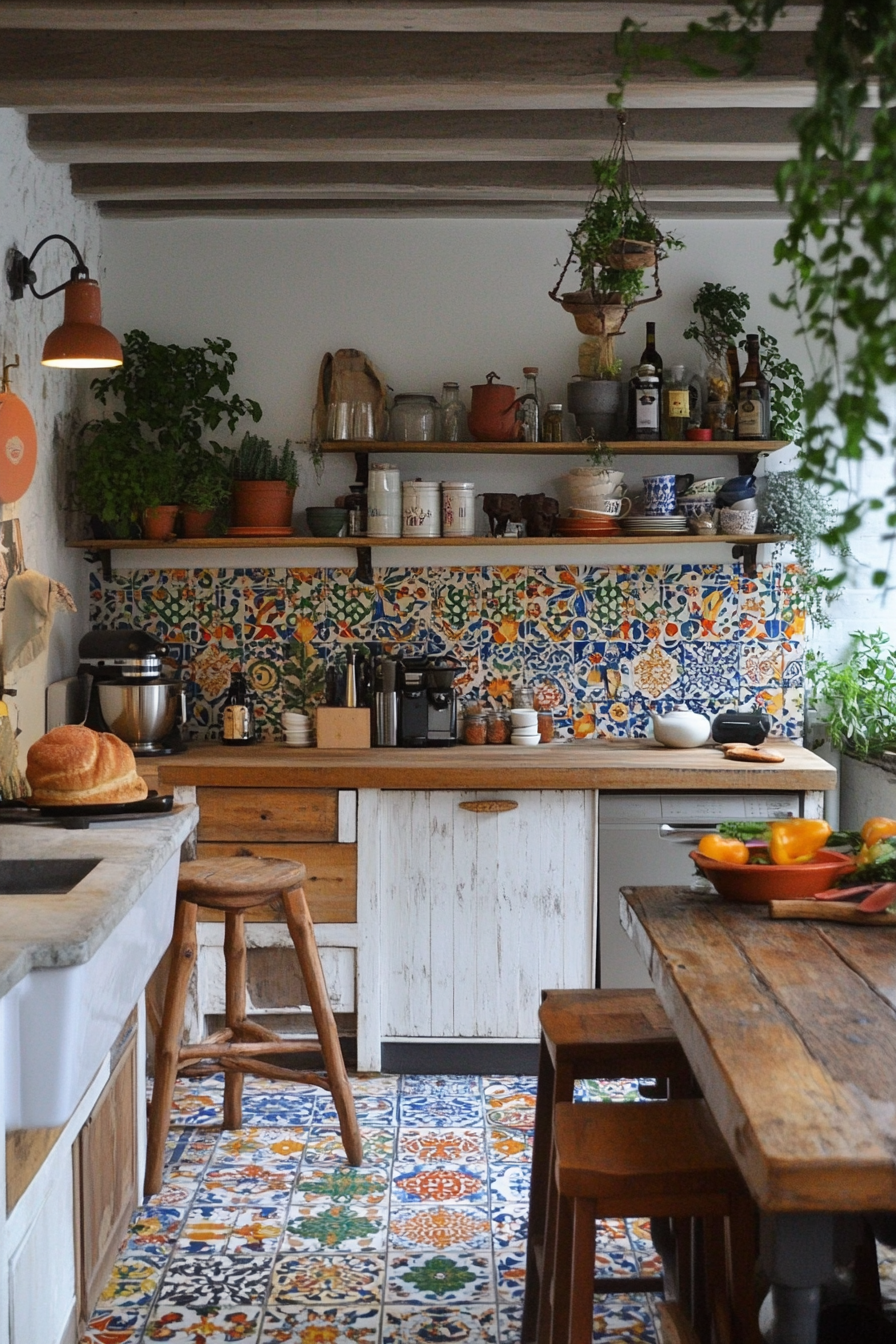 15. Bohemian Bliss (Beautiful Kitchen Ideas) - Beautiful Kitchen Ideas