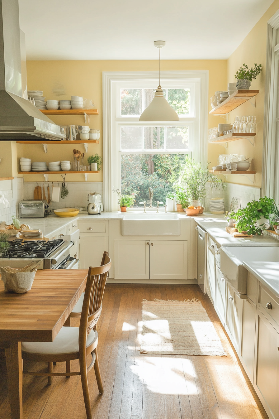 10. Bright and Airy (Big Kitchen Ideas) - Big Kitchen Ideas