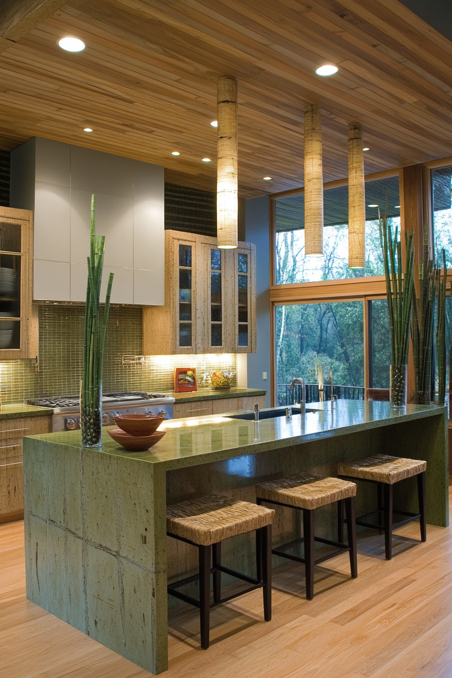 15. Zen Retreat (Big Kitchen Ideas) - Big Kitchen Ideas