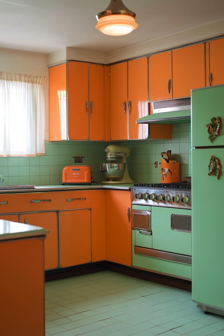 16. Retro Revival (Big Kitchen Ideas) - Big Kitchen Ideas