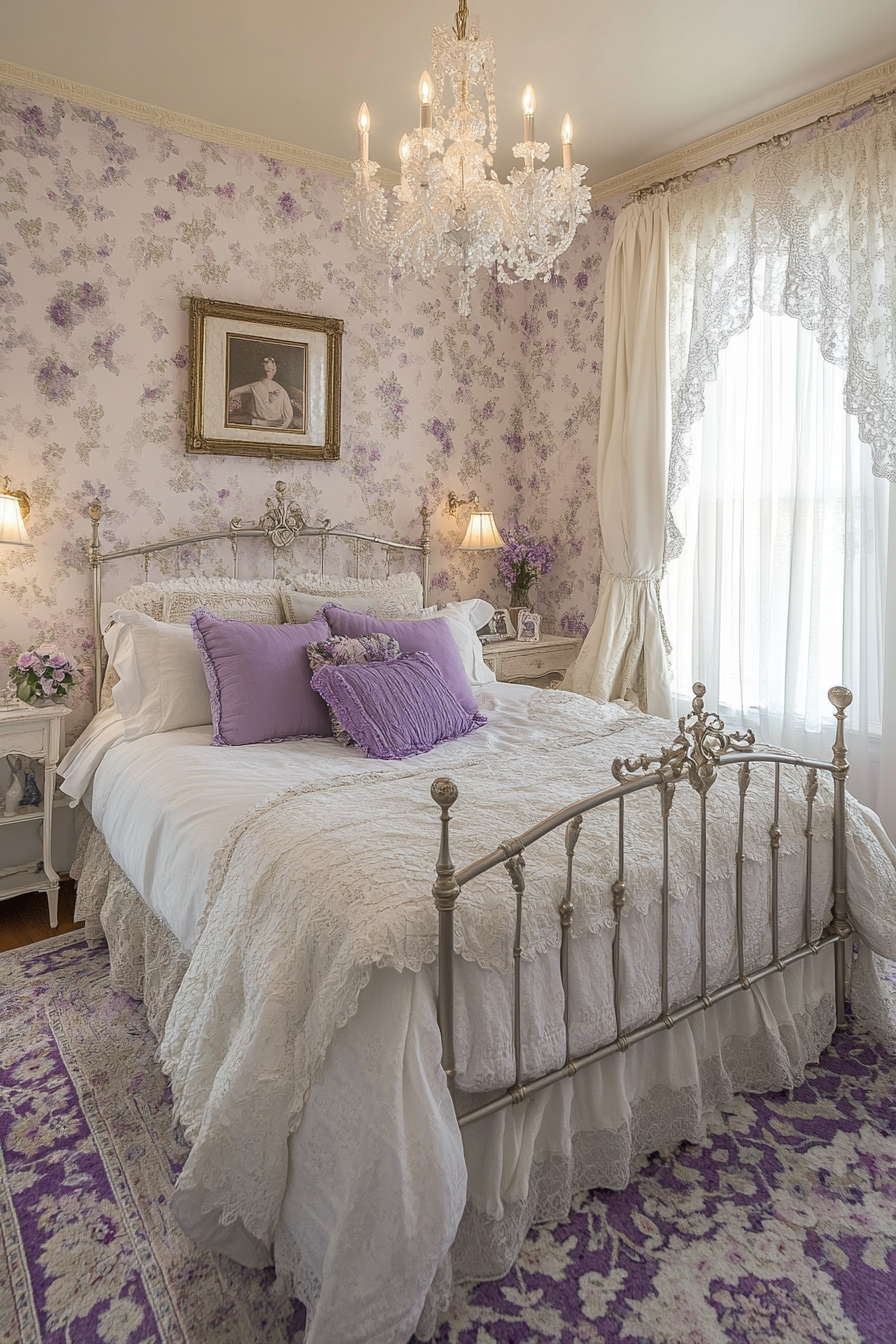3. Floral Victorian Romance (Victorian Bedroom Ideas) - Victorian Bedroom Ideas