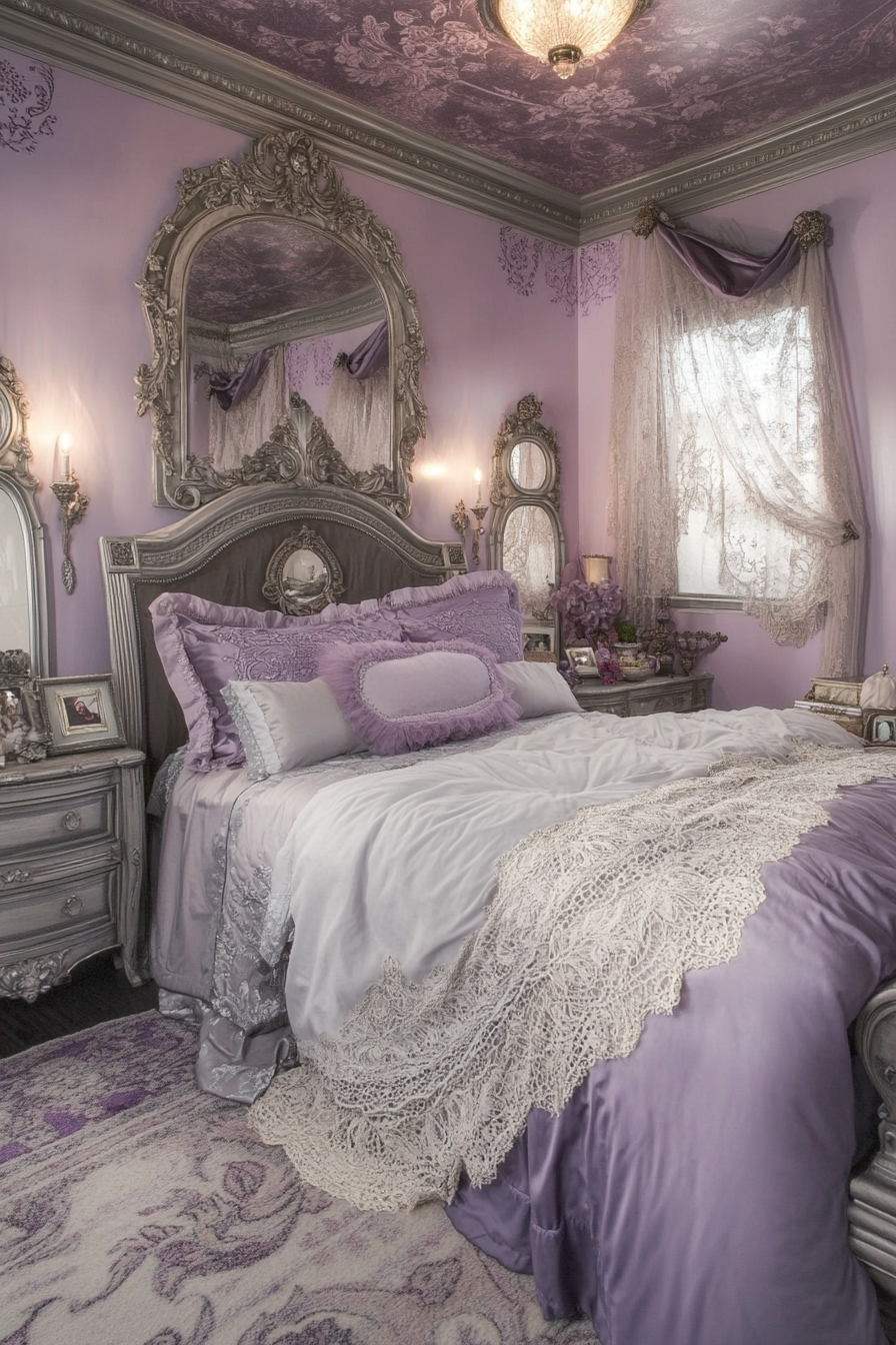 8. Lavender Victorian Dream (Victorian Bedroom Ideas) - Victorian Bedroom Ideas