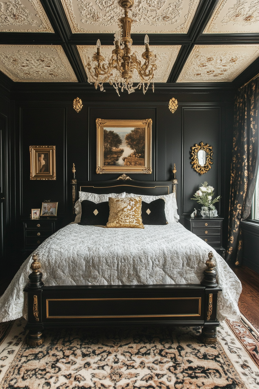 15. Victorian Art Deco Fusion (Victorian Bedroom Ideas) - Victorian Bedroom Ideas