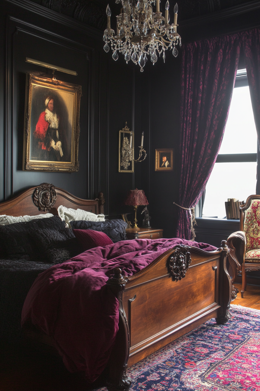 19. Victorian Gothic Revival (Victorian Bedroom Ideas) - Victorian Bedroom Ideas