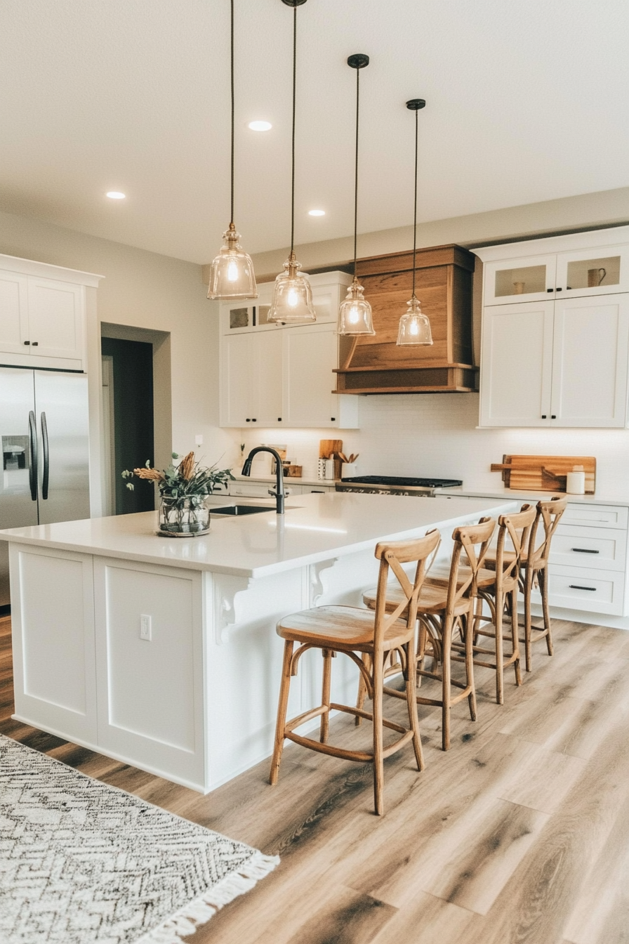 1. Classic Cream with Shaker Doors (Cream Kitchen Cabinet Ideas) - Cream Kitchen Cabinet Ideas