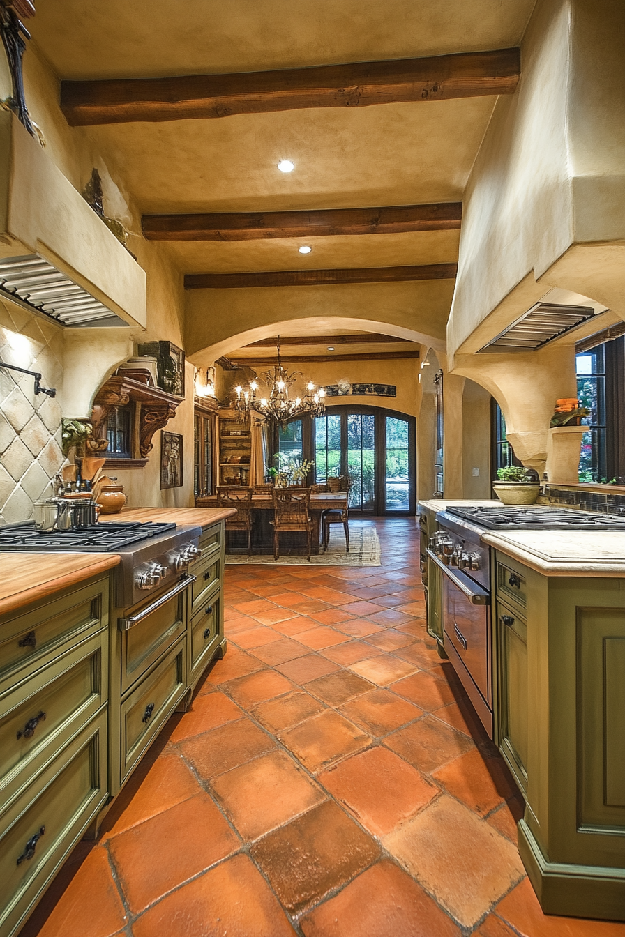 8. Modern Mediterranean (Luxury Kitchen Ideas) - Luxury Kitchen Ideas